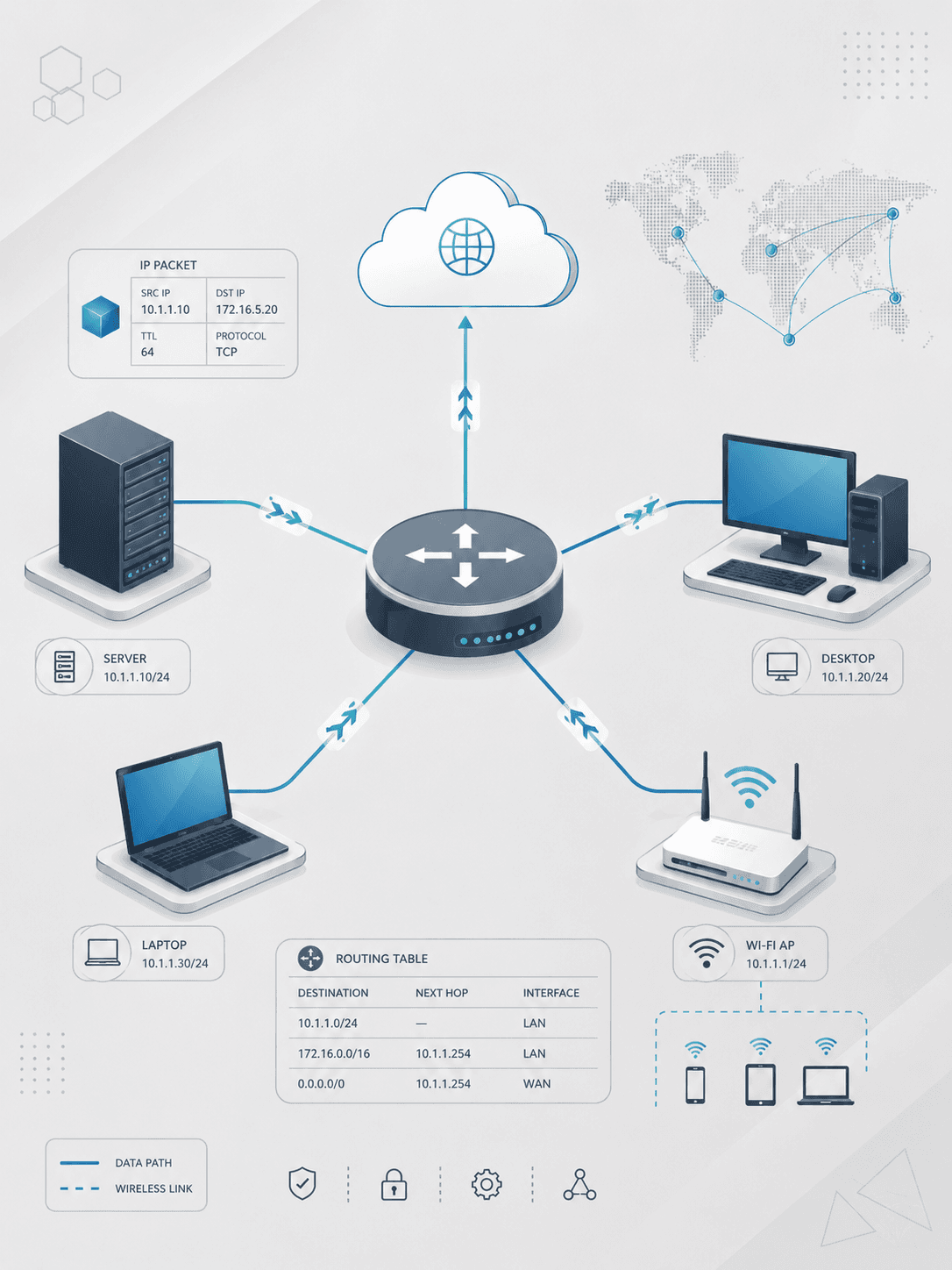 NETWORK FUNDAMENTALS AND ROUTING CAT