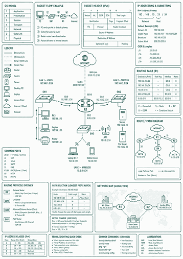 Network Fundamentals and Routing Exam