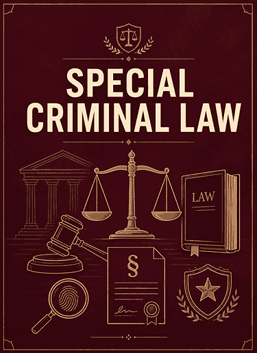 SPECIAL CRIMINAL LAW EXAM